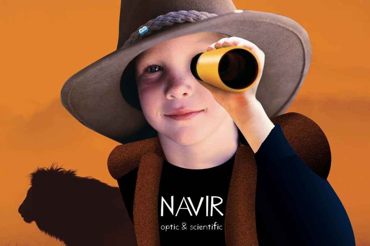 Детская подзорная труба Navir в использовании