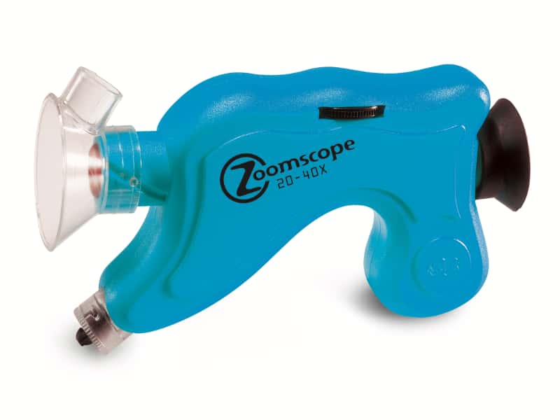 Портативный микроскоп с подсветкой Zoomscope 20X-40X, NAVIR